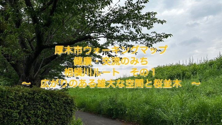 厚木ウォーキングマップを歩いてみた – その３